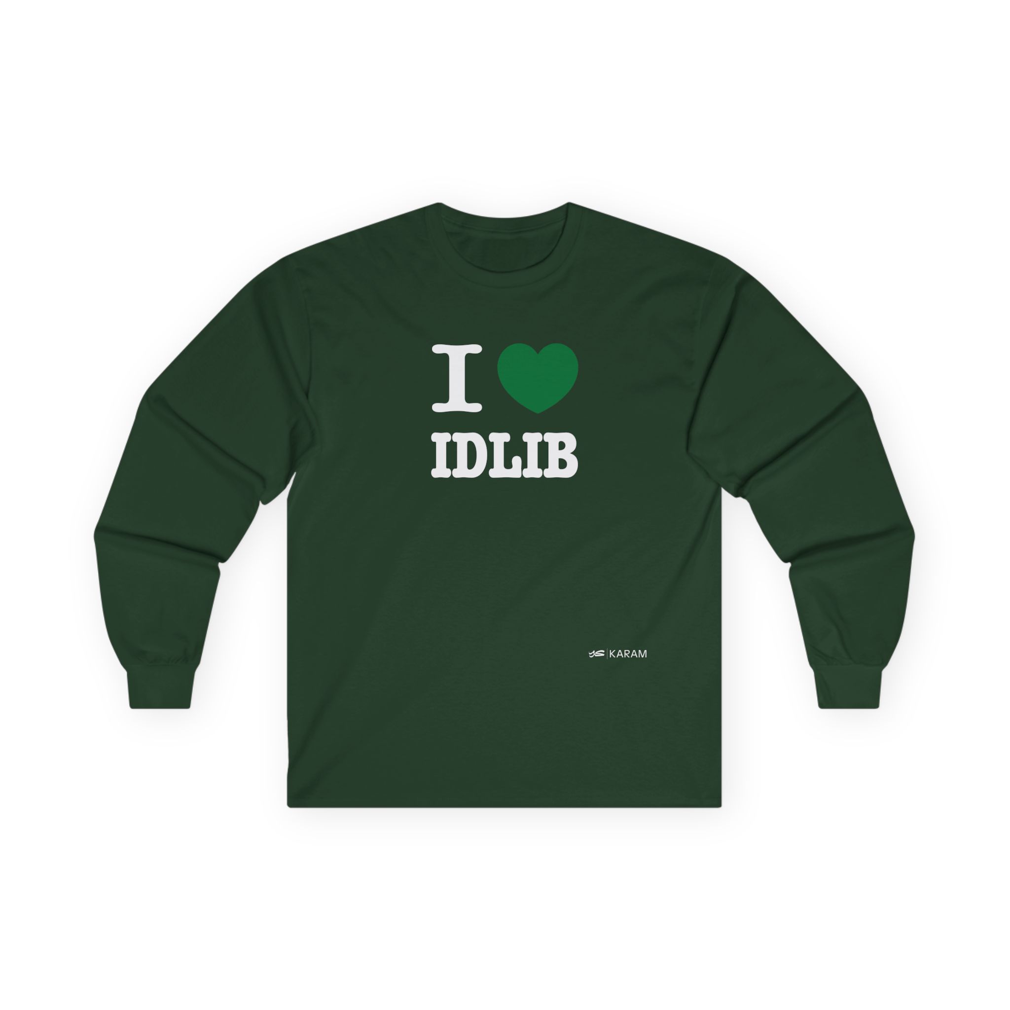 I Love Idlib Unisex Ultra Cotton Long Sleeve Tee - Image 9