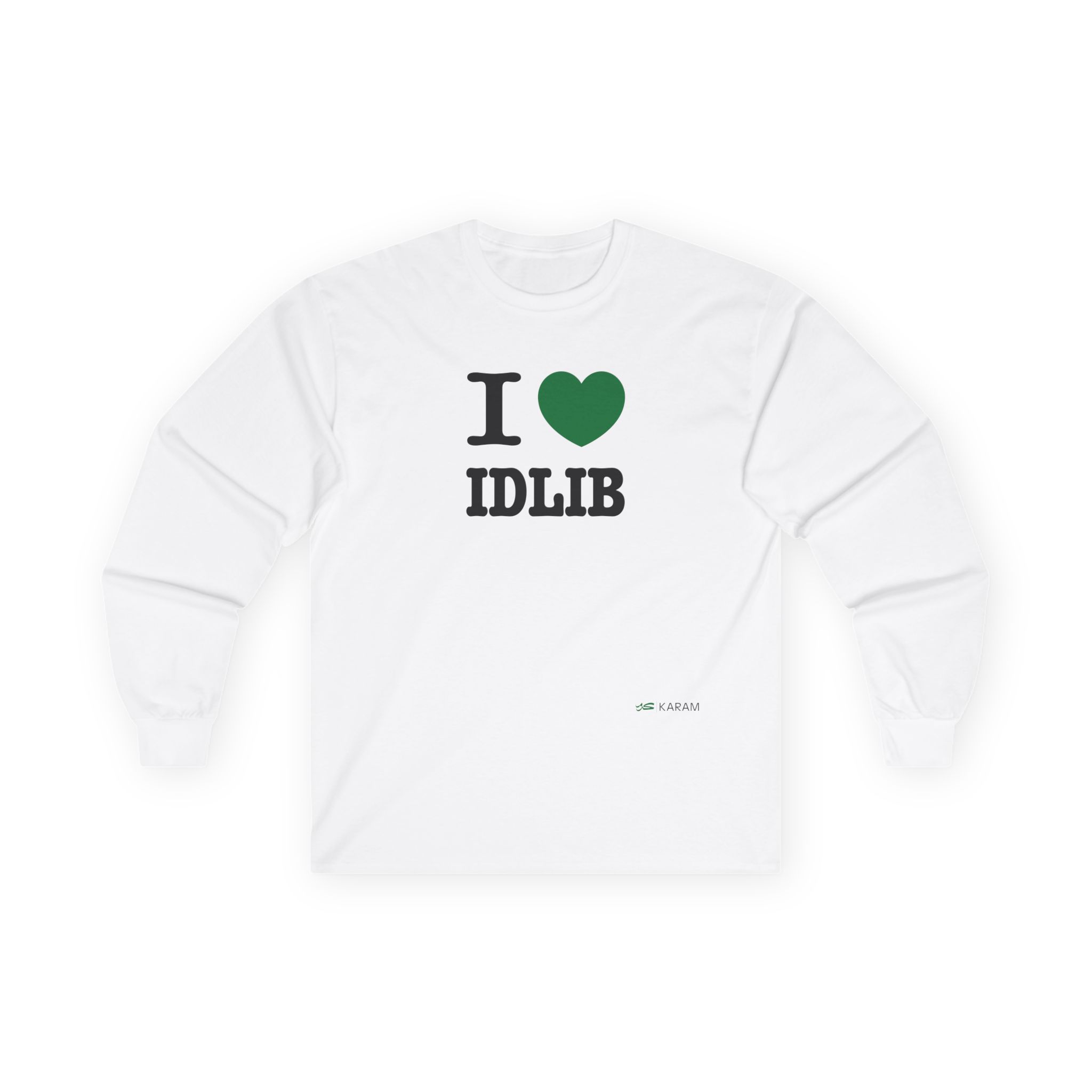 I Love Idlib Unisex Ultra Cotton Long Sleeve Tee