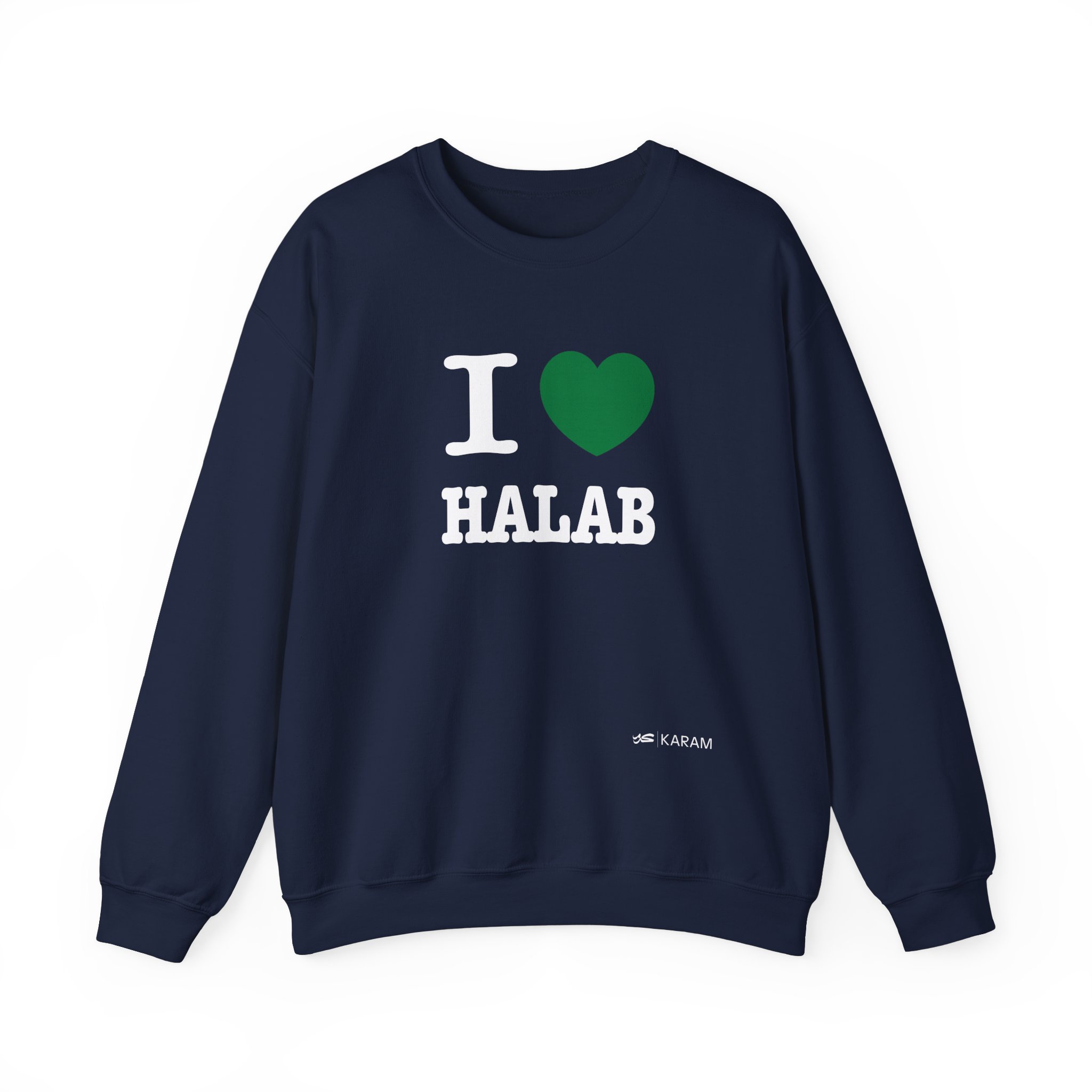 I Love Halab Unisex Heavy Blend Crewneck - Image 26