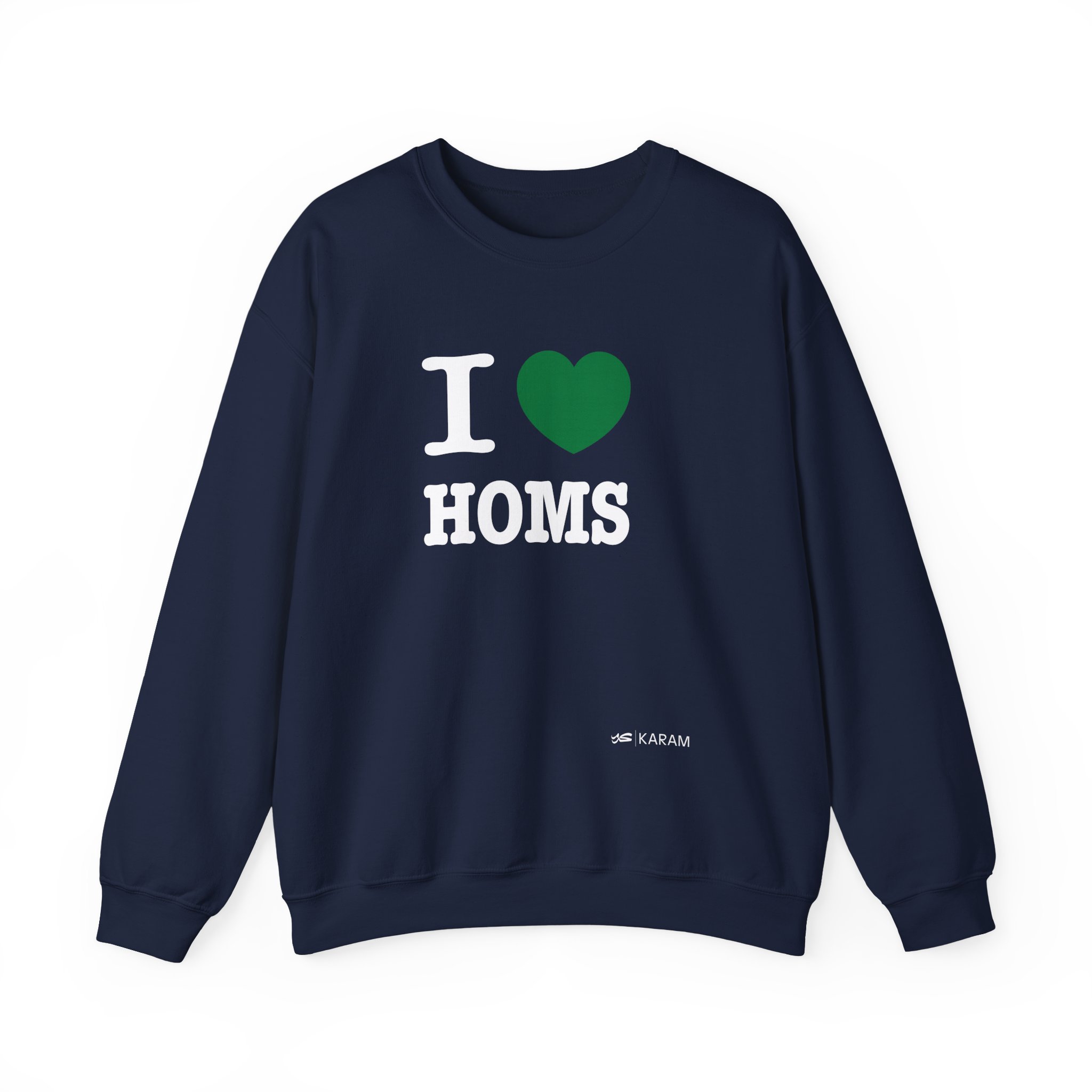 I Love Homs Unisex Heavy Blend Crewneck - Image 27