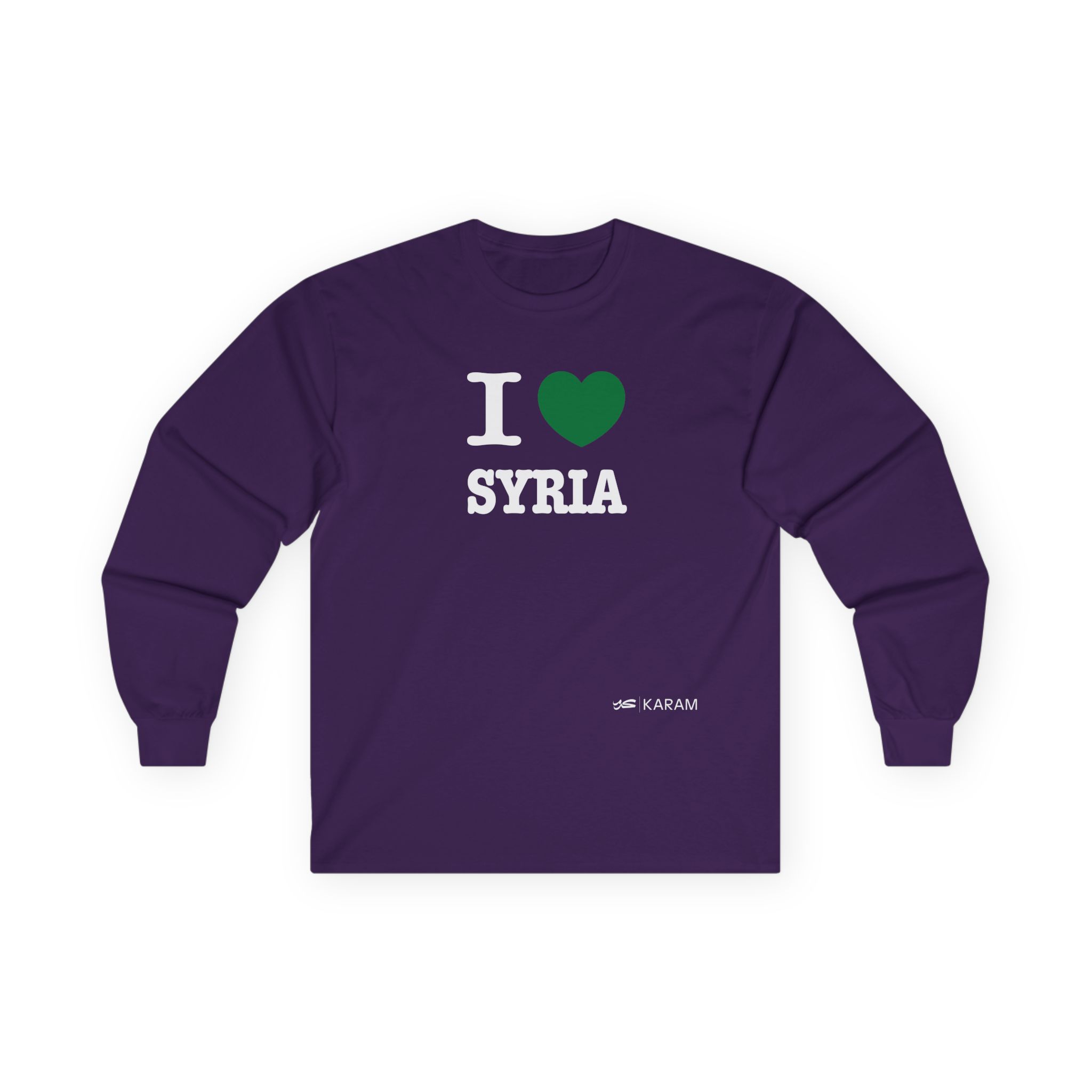 I Love Syria Unisex Ultra Cotton Long Sleeve Tee - Image 17