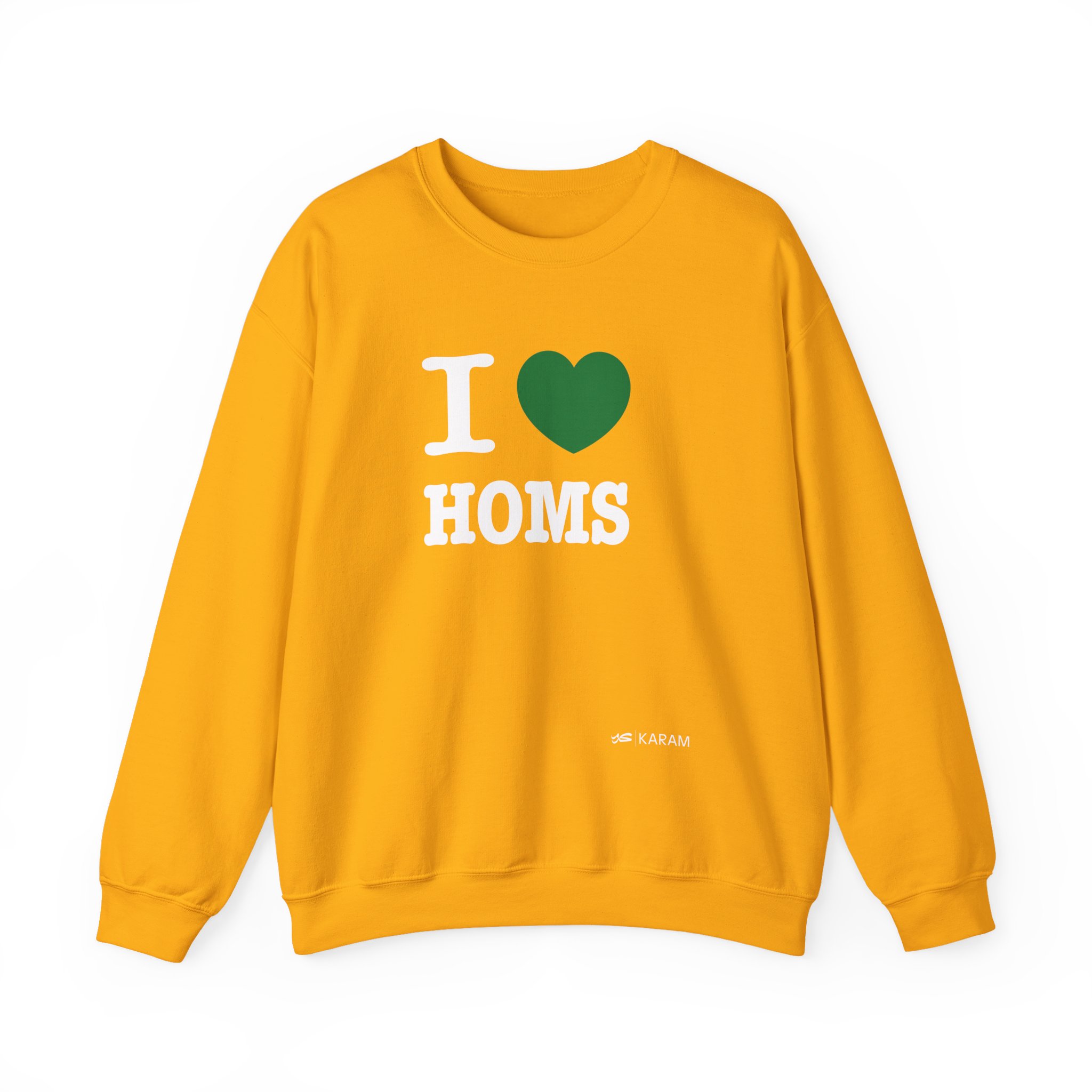 I Love Homs Unisex Heavy Blend Crewneck - Image 12
