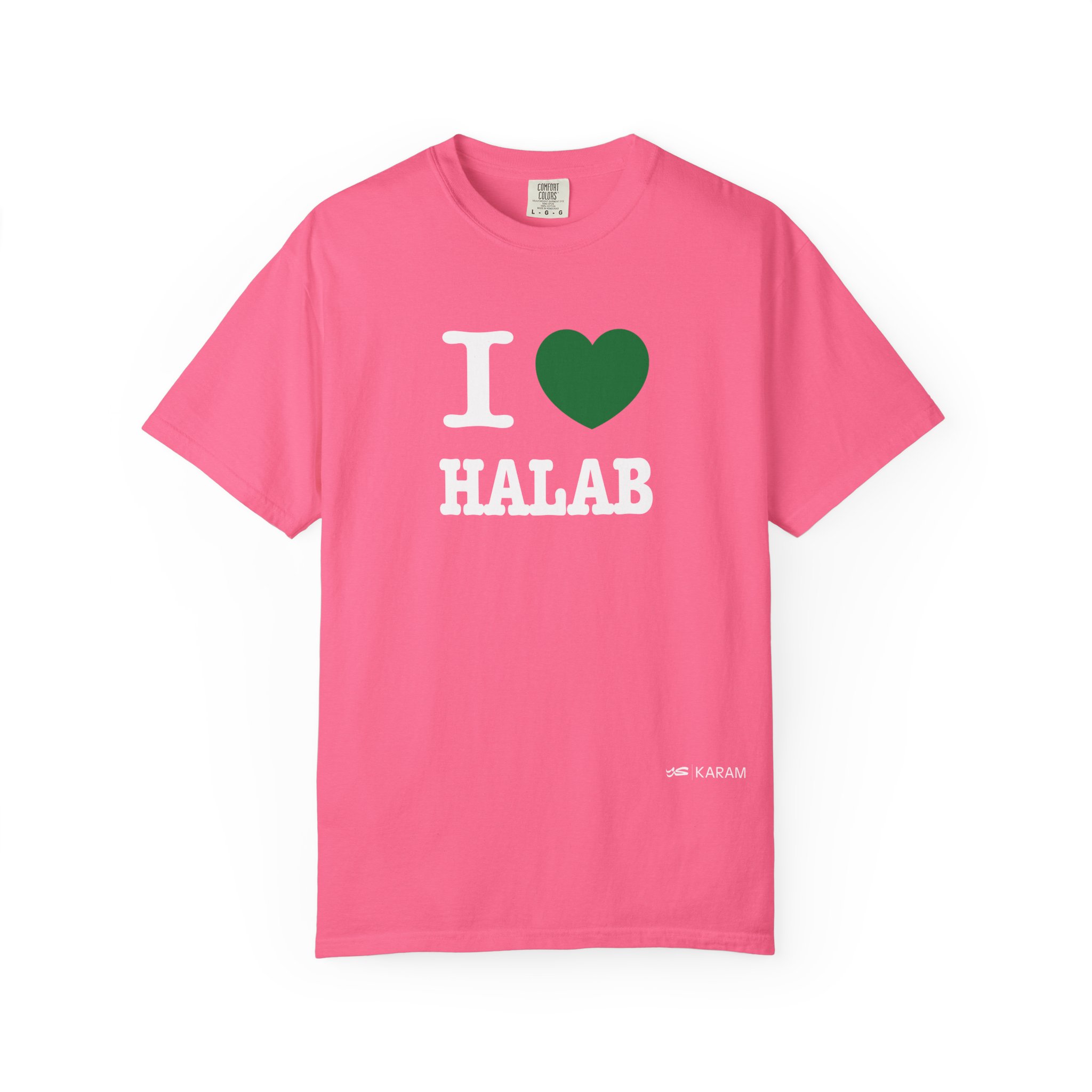 I Love Halab (Aleppo) Unisex T-Shirt - Image 15
