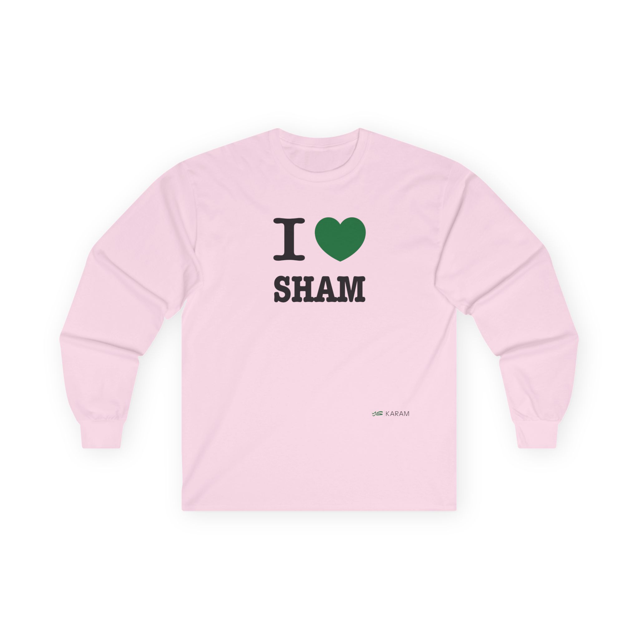 I Love Sham (Damascus) Unisex Ultra Cotton Long Sleeve Tee - Image 19