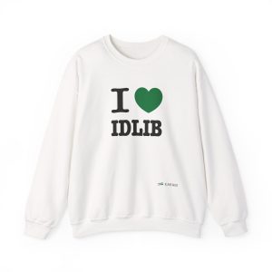 I Love Idlib Unisex Heavy Blend Crewneck