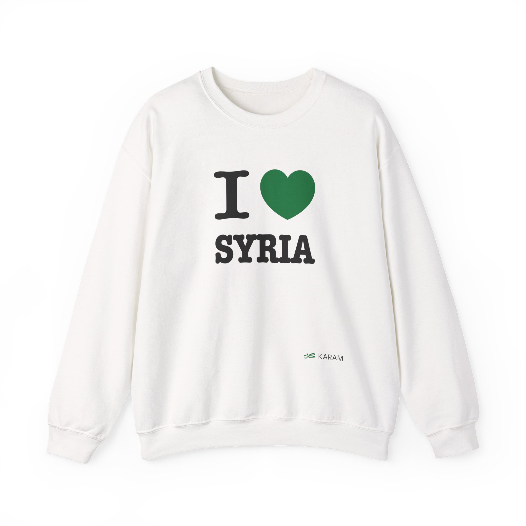 I Love Syria Unisex Heavy Blend Crewneck