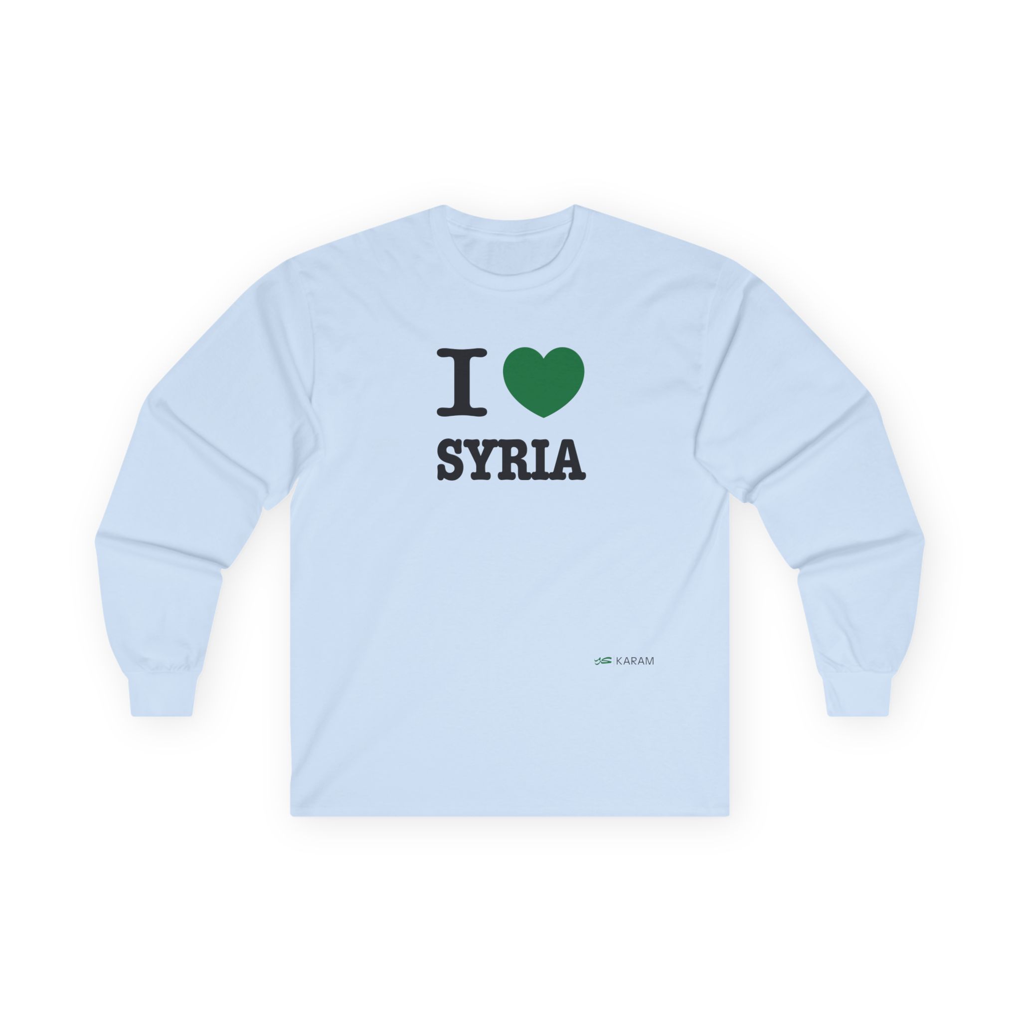 I Love Syria Unisex Ultra Cotton Long Sleeve Tee - Image 13