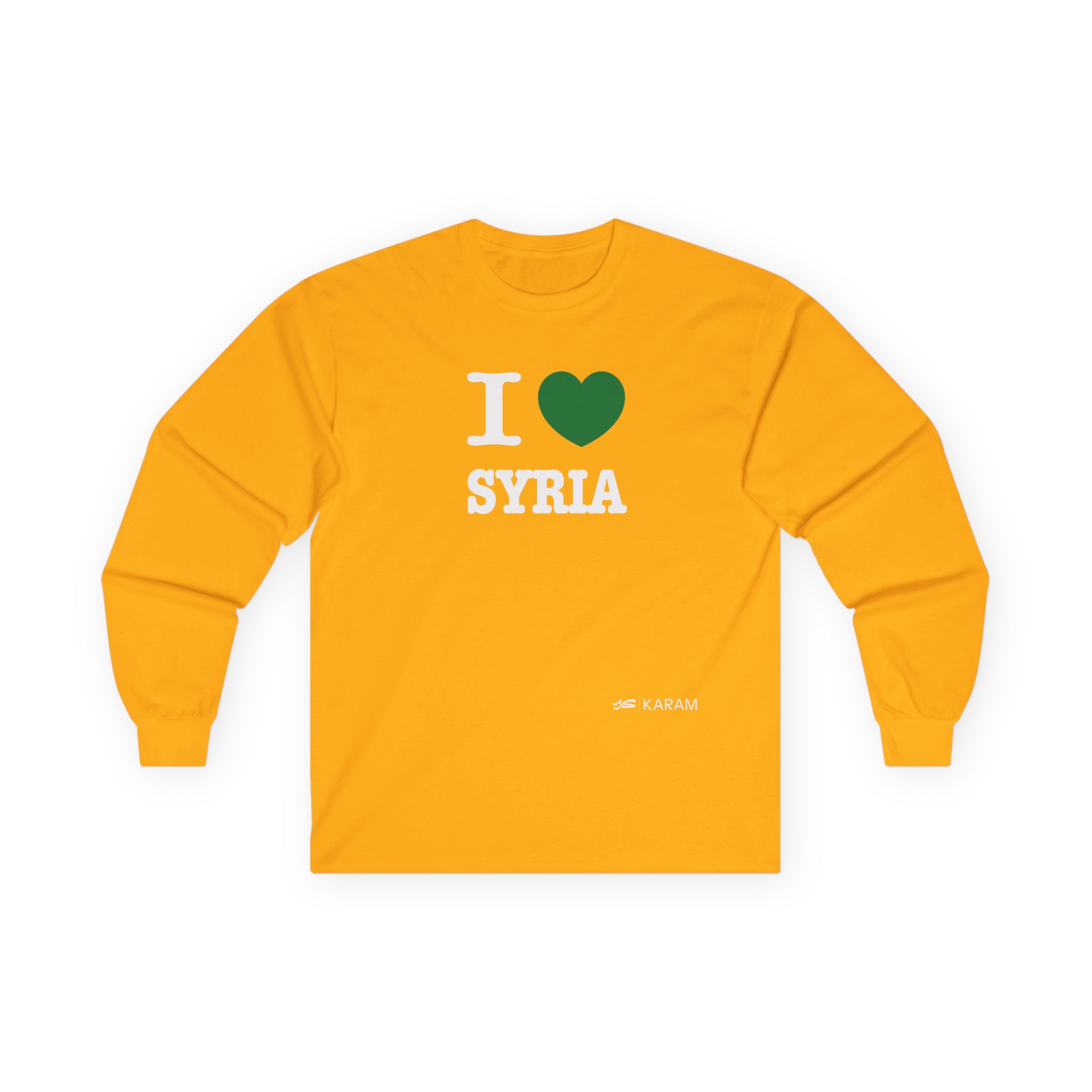 I Love Syria Unisex Ultra Cotton Long Sleeve Tee - Image 7