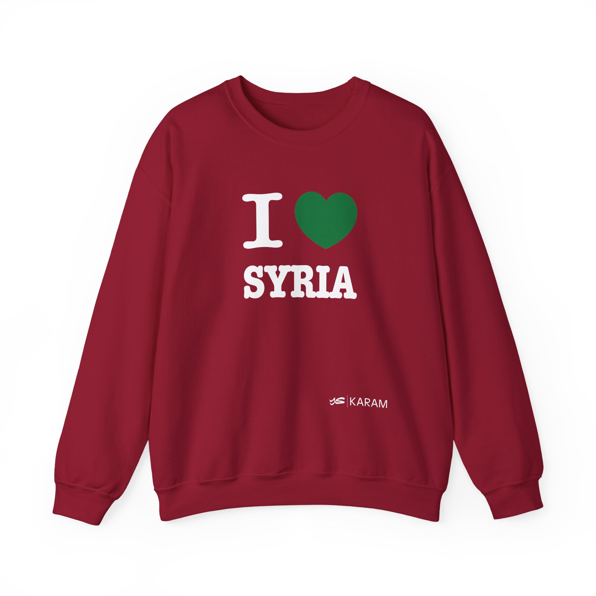 I Love Syria Unisex Heavy Blend Crewneck - Image 35