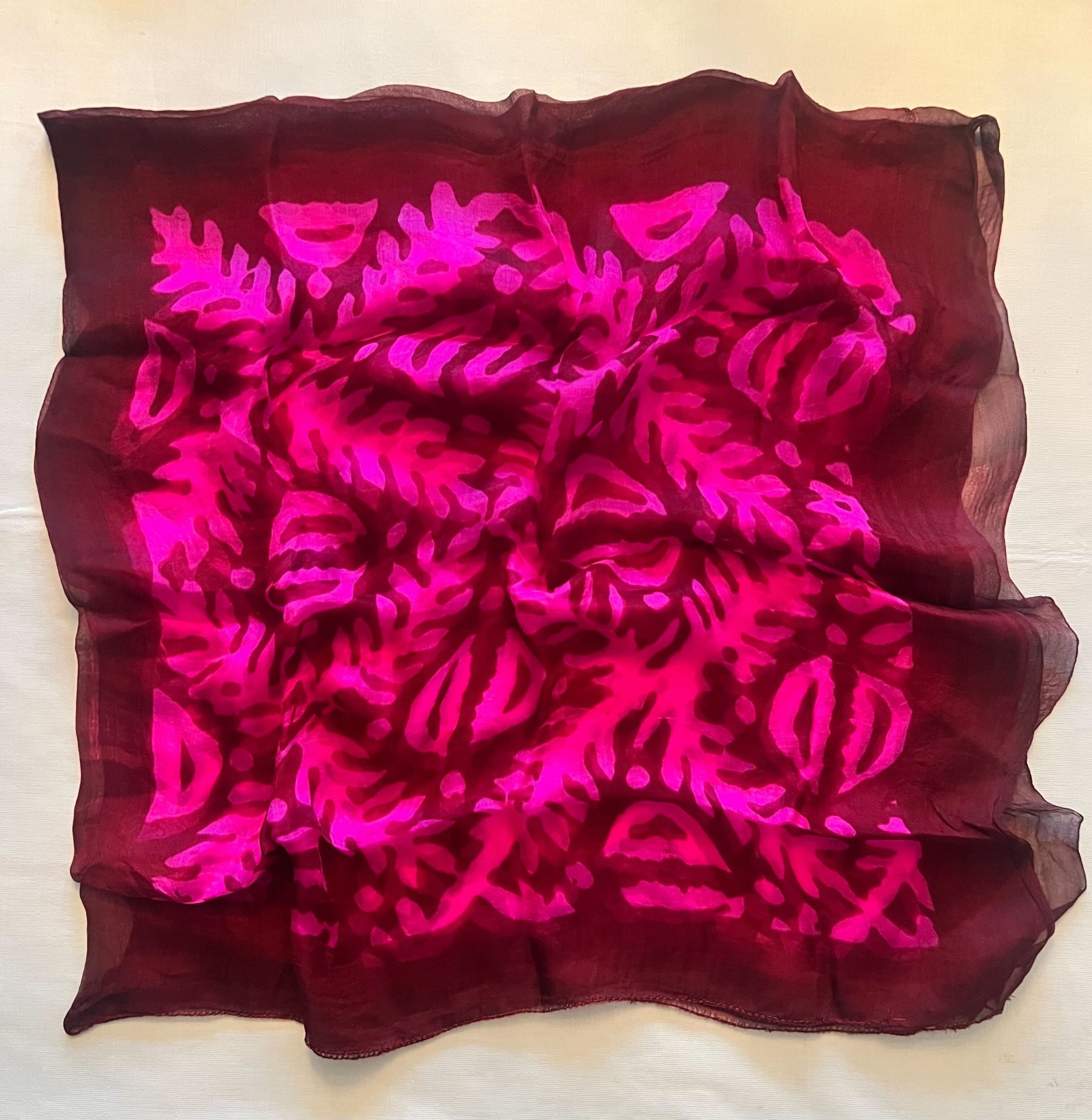 Sayeh Silk Scarf + Artisan Pouch - Image 8