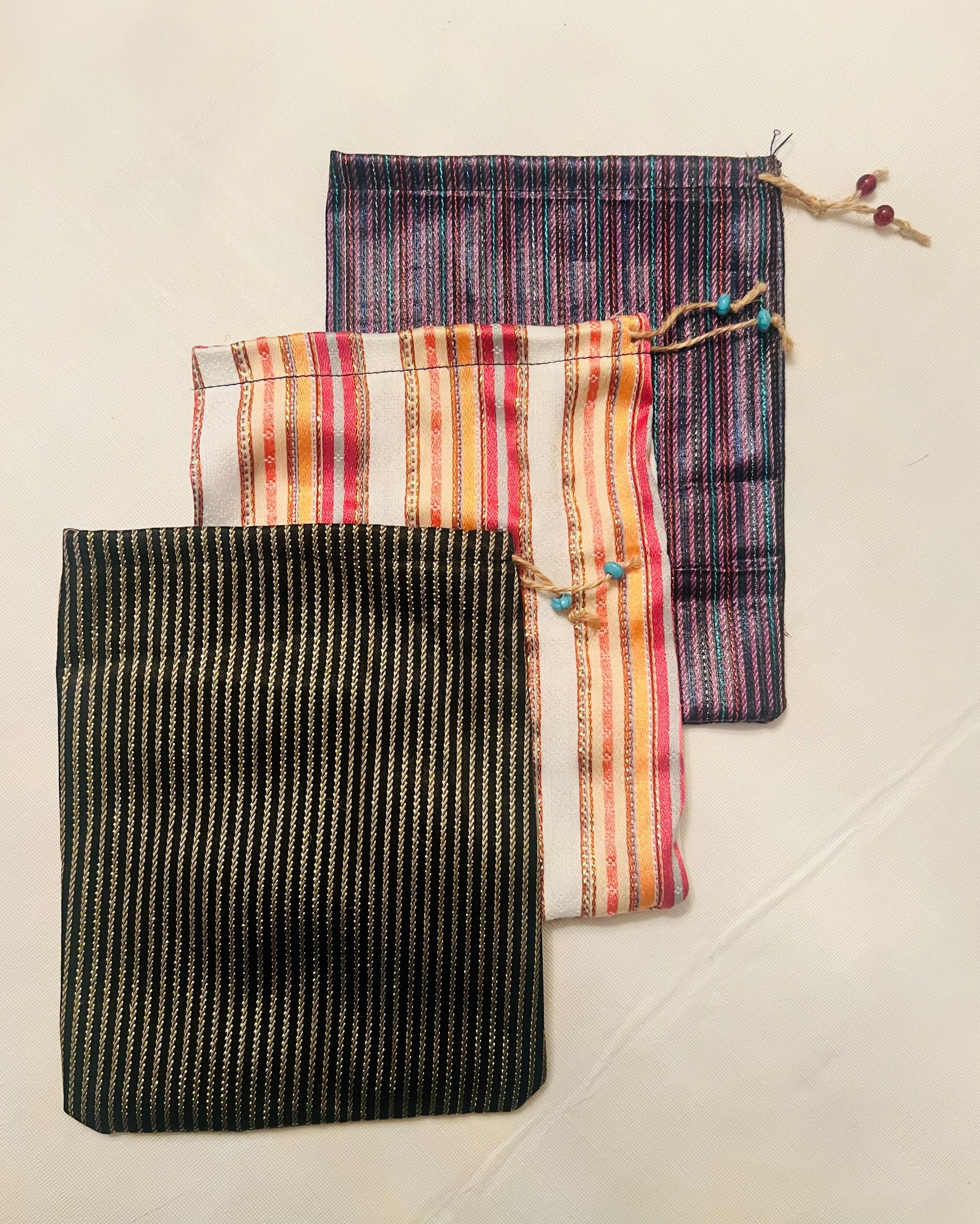 Sayeh Silk Scarf + Artisan Pouch - Image 10